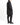 SS16 Kimono Coat in Black Coated Linen