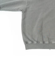 Load image into Gallery viewer, FW14 Washed Grey Double Layer Zip-Up Grey