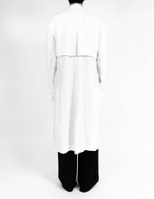 Load image into Gallery viewer, SS17 White Oversized Linen Open Trench Coat