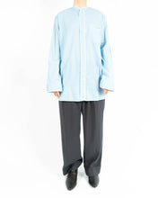Load image into Gallery viewer, SS17 Oversized Blue Mandarin Shirt