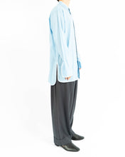 Load image into Gallery viewer, SS17 Oversized Blue Mandarin Shirt