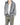 Oversized Double Layer Hoodie in Washed Grey Perth Cotton