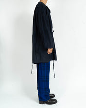 Load image into Gallery viewer, SS09 Blue Open Suede Coat