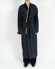 Load image into Gallery viewer, SS17 Navy Kimono Robe Coat