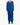 SS17 Oversized Robe Coat in Blue Satin Silk