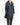 FW17 Cotton Workwear Coat with Shearling Collar Blue