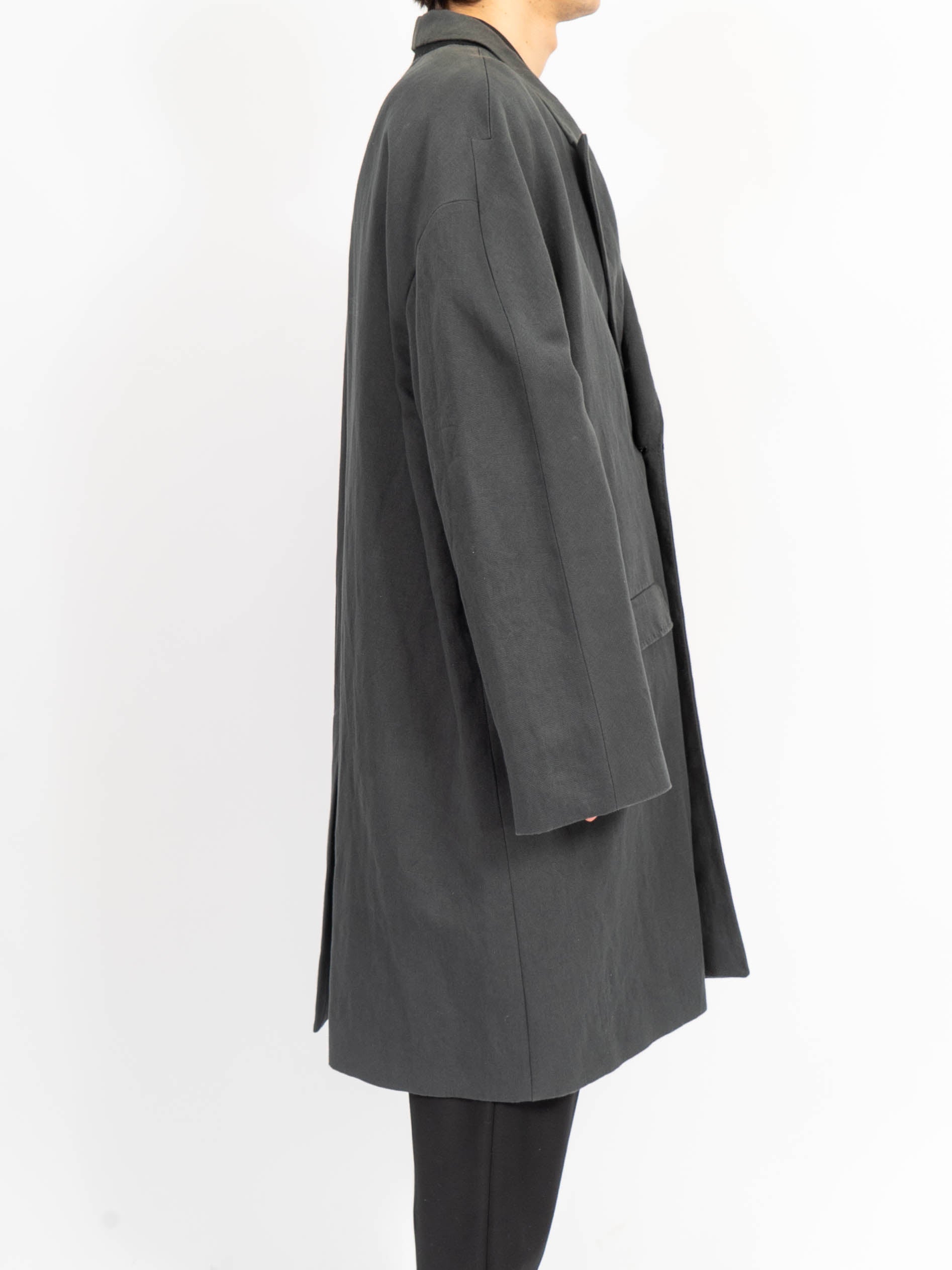 SS19 Oversized Kimono Coat Grey