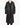 FW16 Double Layer Quilted Coat Black
