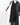 FW16 Double Layer Quilted Coat Black