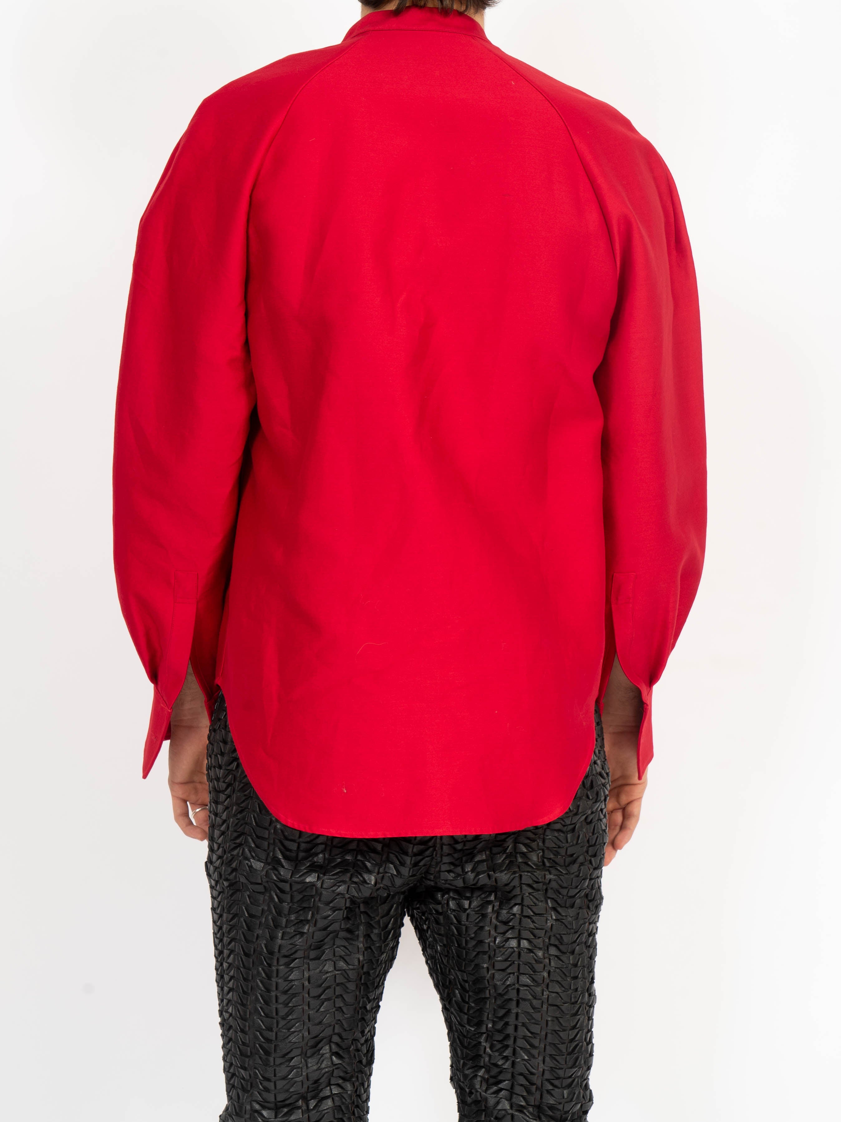 FW19 Red Drape Shirt