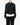 SS18 Striped Bomber Jacket in Black & White Viscose