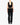 SS16 Slouchy Trousers in Black Wool with Velvet Waistband