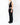 SS16 Slouchy Trousers in Black Wool with Velvet Waistband