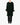 FW13 Collarless Overcoat in Green Wool