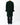 FW13 Collarless Overcoat in Green Wool
