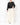 FW15 Oversized Pleated Skirt in White Viscose
