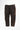 FW18 Brown Zipped Leather Biker Trousers