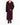 FW17 Oversized Double Breasted Coat in Plum Wool