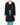 SS17 Black Satin Collar Overcoat in fine Black Wool