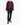 FW17 Burgundy Embroidered Zip Hoodie