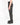 SS18 High-Waisted Striped Trousers in Black & White Viscose