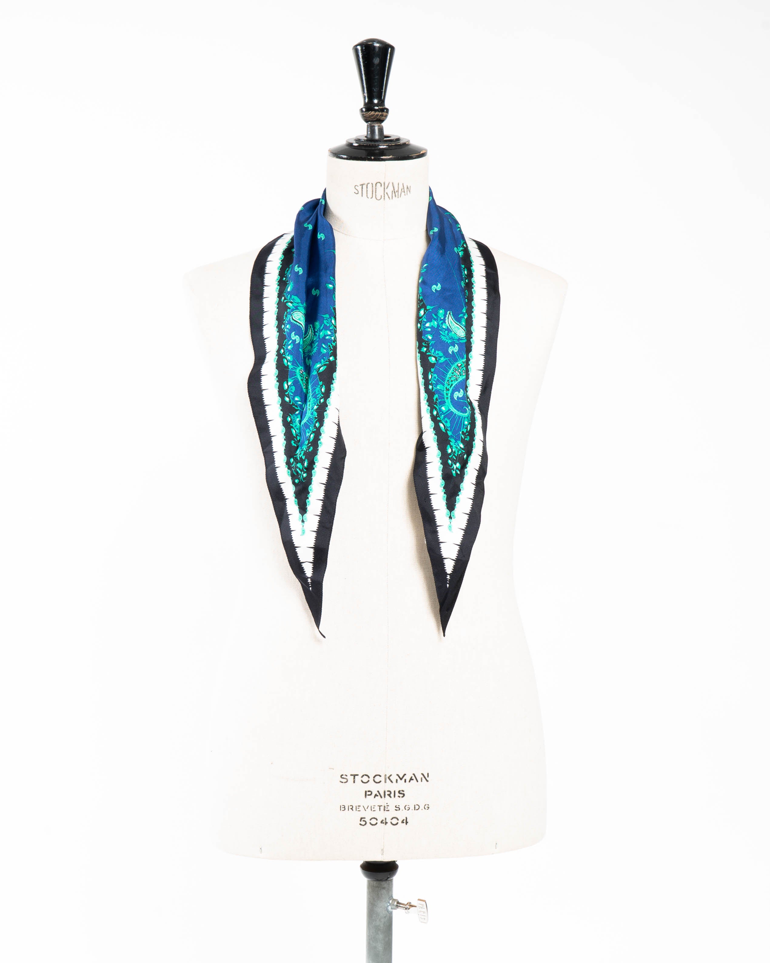 FW17 Multicolor Pasley Diamond Silk Scarf