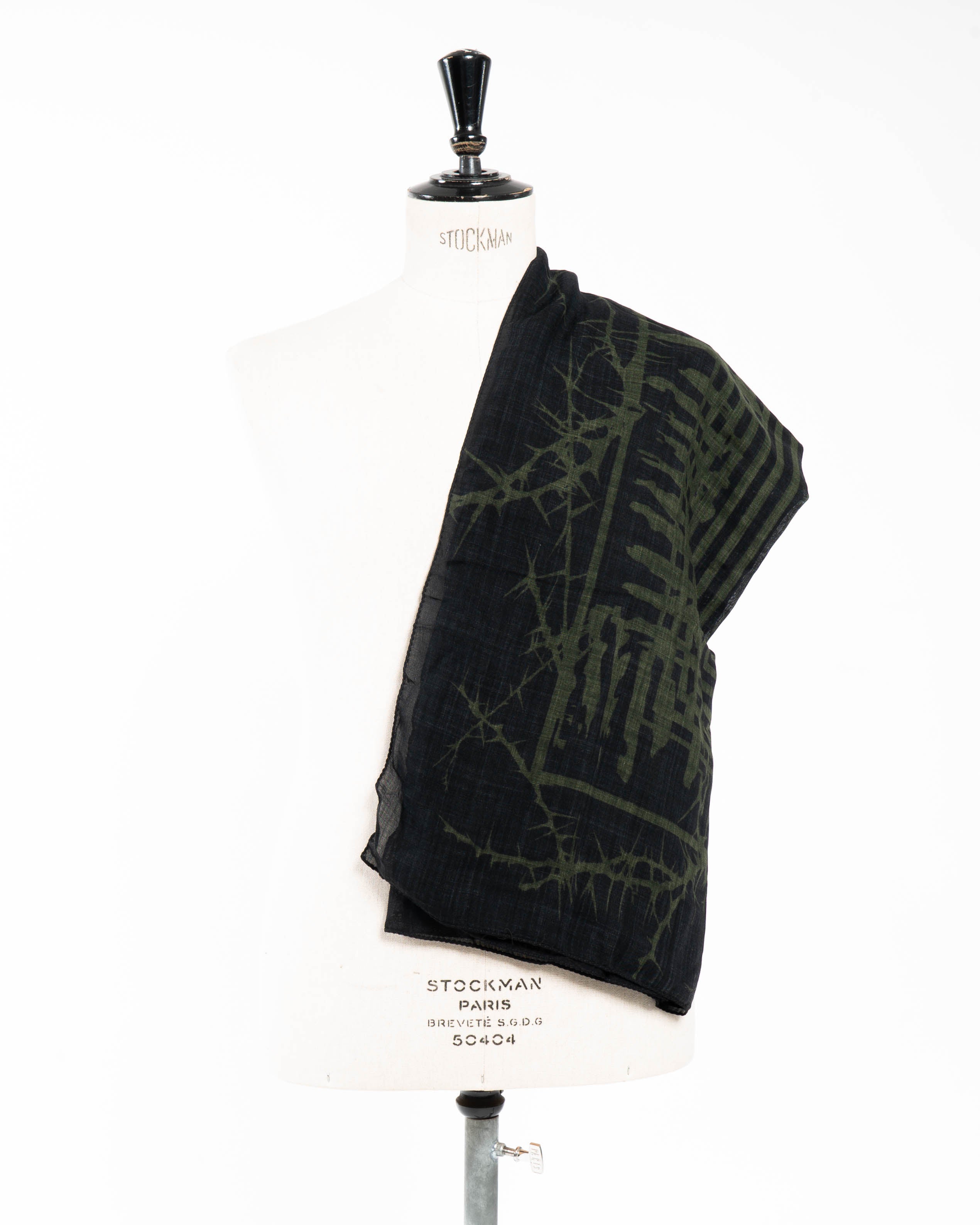 FW16 Thorn Printed Scarf in lightweight Wool