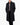 FW17 Classic 3 Button Coat in Black Wool