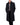FW17 Classic 3 Button Coat in Black Wool