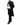 FW17 Classic 3 Button Coat in Black Wool
