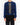 FW19 Embroidered Bomber Jacket in Blue Beige Perth Cotton
