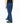 SS21 Cropped Distressed Sweatpants in Indigo Cotton