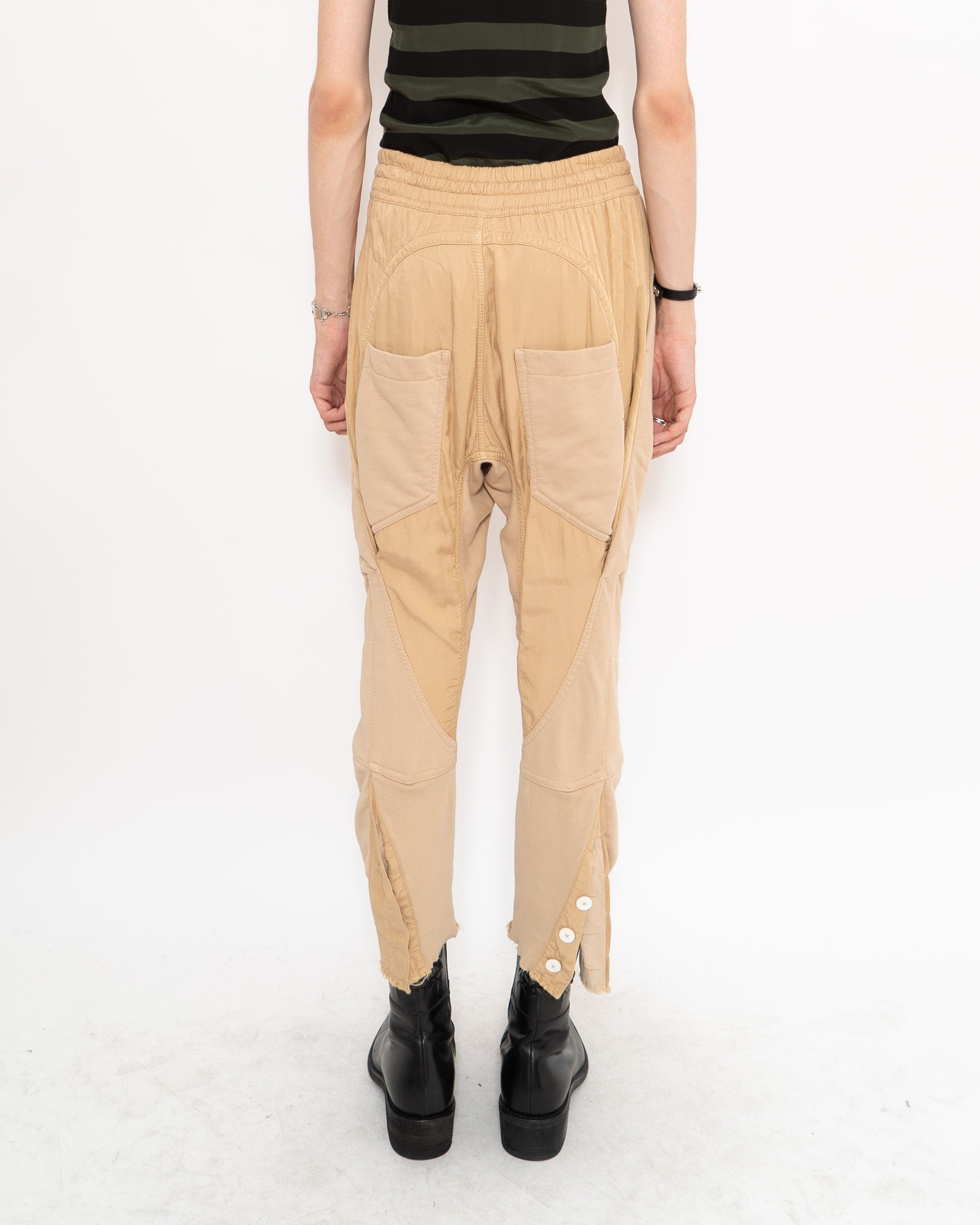 HAIDER ACKERMANN 16SS PATCHWORK TROUSERS-