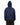 SS21 Cropped Signature Zip-Hoodie in Blue Cotton