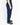 FW18 Oversized Belted Trousers in Blue Wool