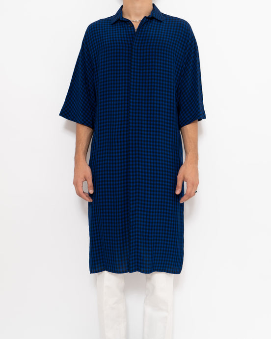 SS19 Paloma Blue Kimono Long Shirt Sample
