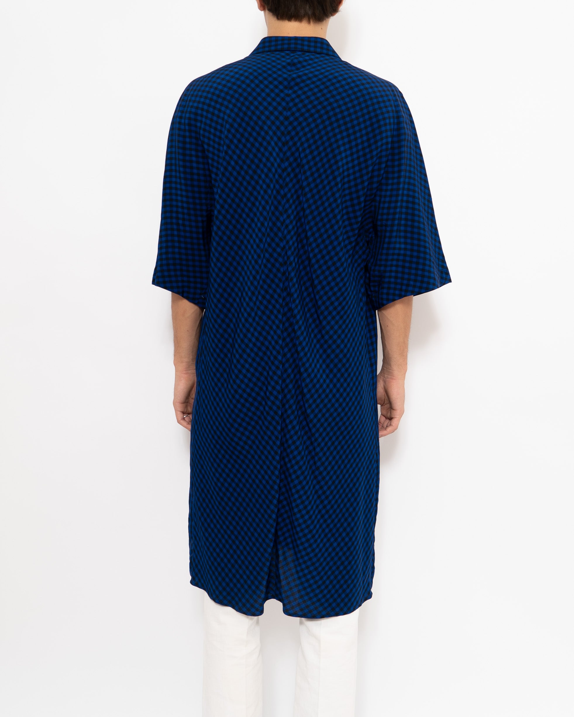 SS19 Paloma Blue Kimono Long Shirt Sample