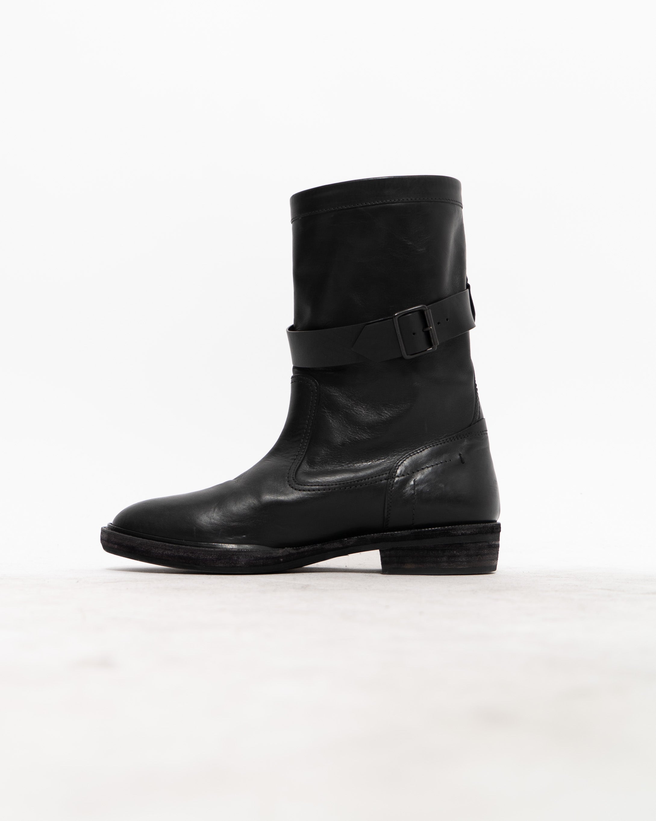 FW17 Black Dean Engeneer Leather Boots