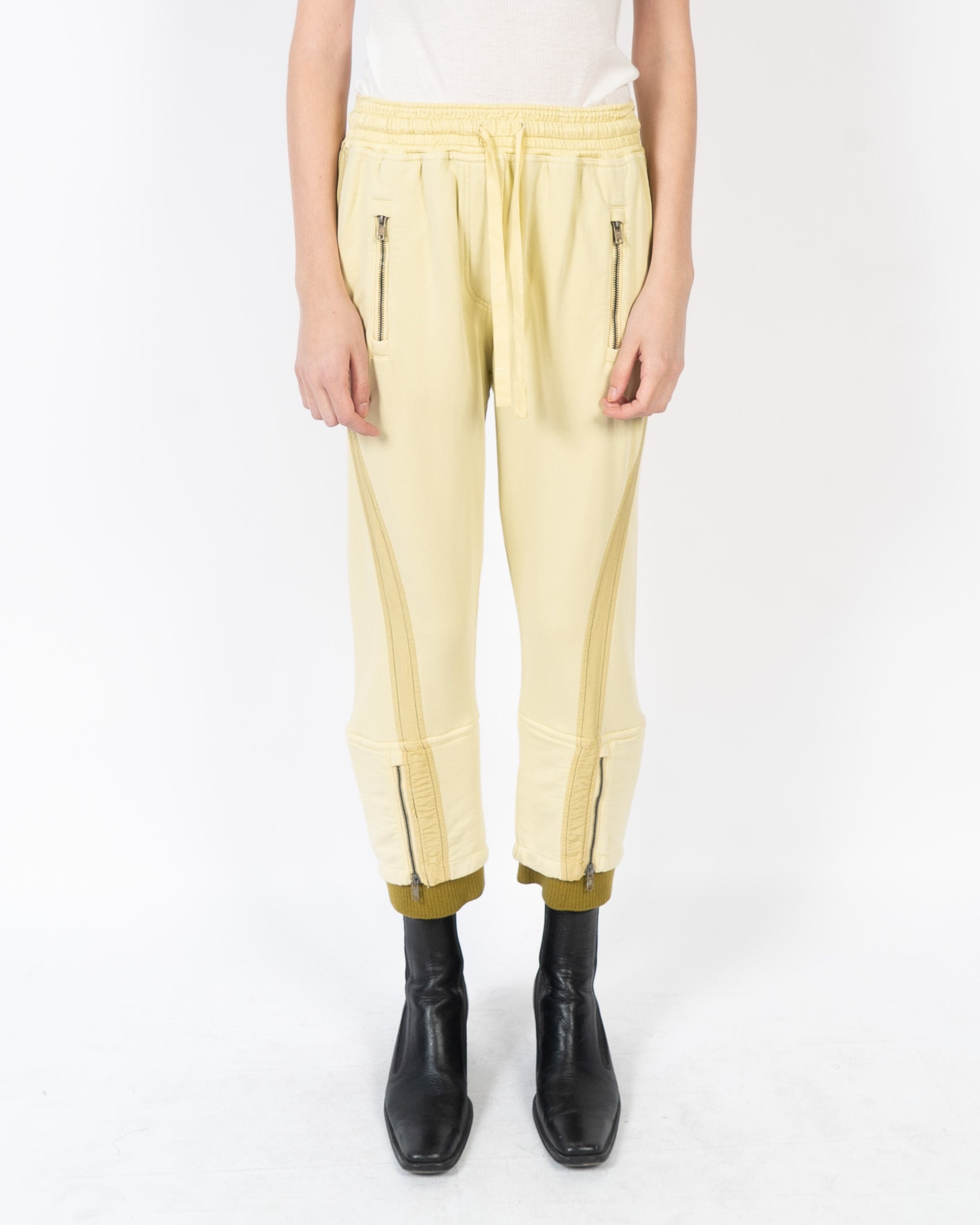 FW19 Yellow Cropped Perth Jogger