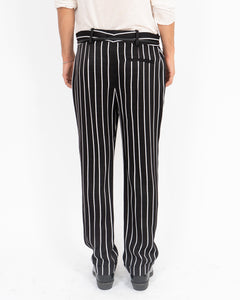 SS18 Striped Morganite Trousers