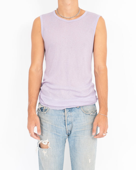 SS18 Lilac Muscle Tanktop Sample