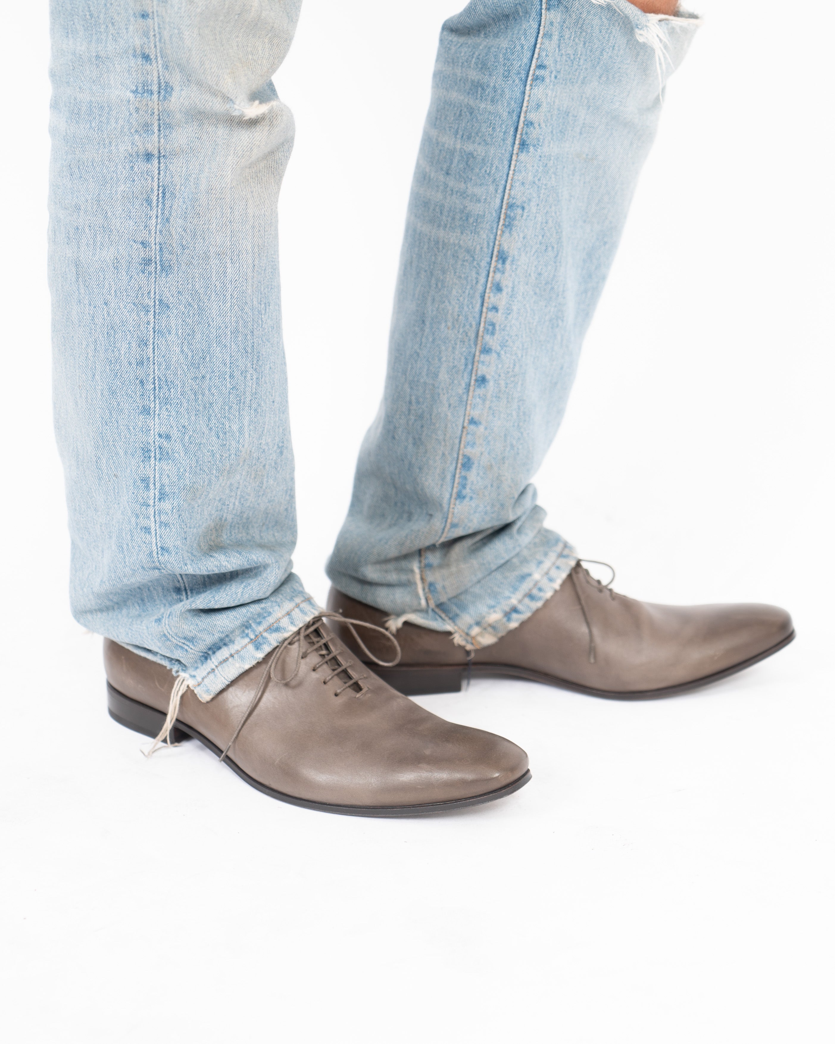 SS15 Chocolate Brown Leather Derbies