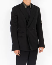 Load image into Gallery viewer, FW18 Black Double Breasted Blazer