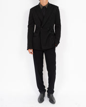 Load image into Gallery viewer, FW18 Black Double Breasted Blazer
