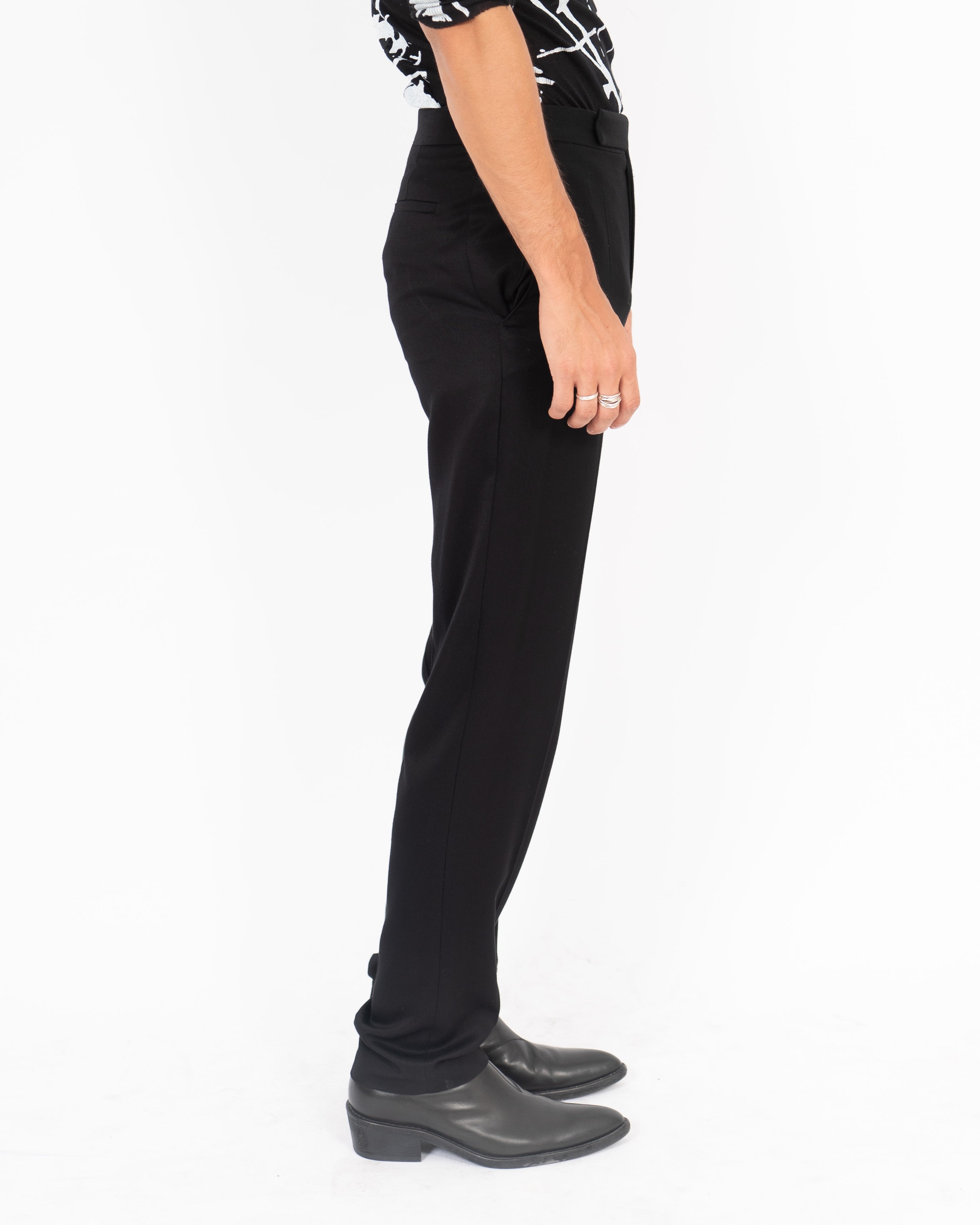 SS20 Narrow Waistband Trousers Bondi Black Sample