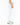 Embroidered Raw Hem Jeans in Light Wased Denim