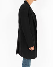 Load image into Gallery viewer, SS18 Peridot Black Raglan Coat Sample