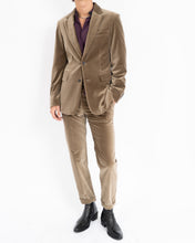 Load image into Gallery viewer, FW20 Brown Velvet Suit