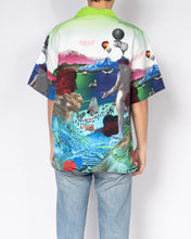 Load image into Gallery viewer, SS19 Multicolor Statue Print Viscose Shirt