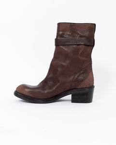 FW17 Brown Dean Engeneer Leather Boots